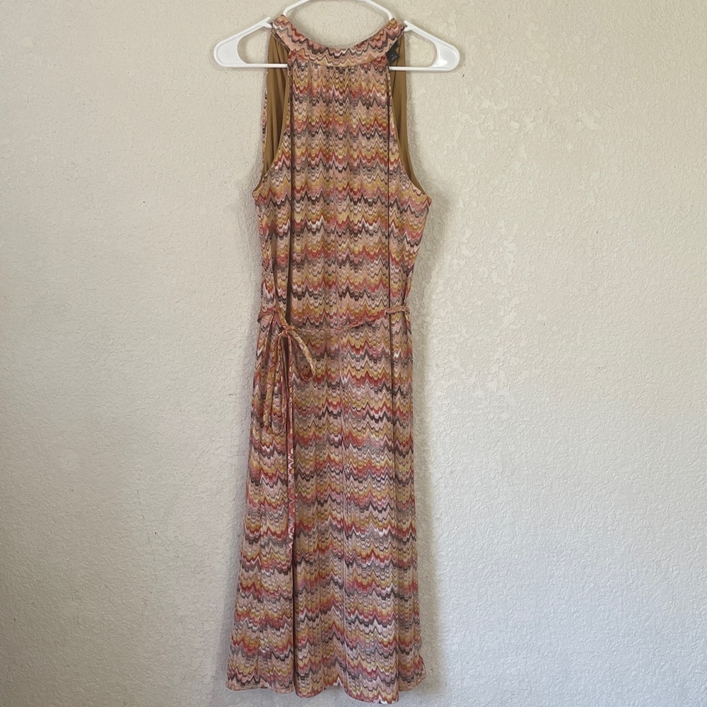 ( NEW ) Ann Taylor Multicolor Sleeveless Dress - Picture 2 of 12